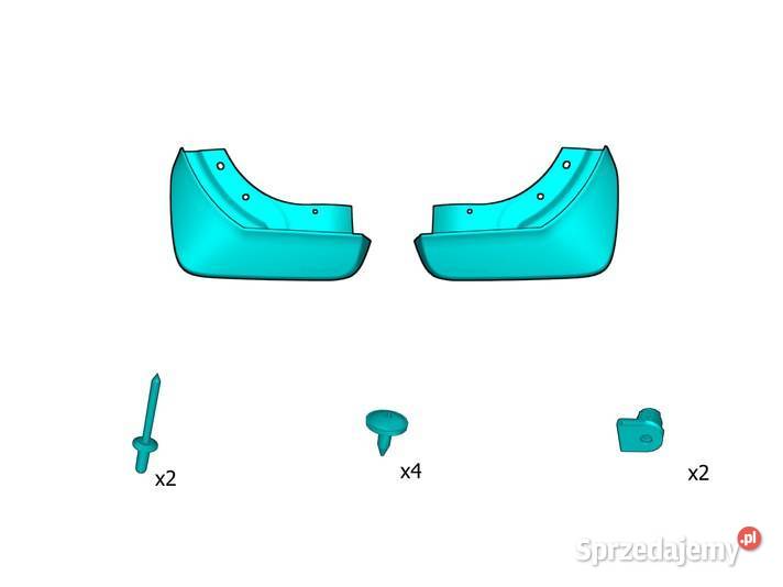 VOLVO V60 II Cross Country tylne chlapacze kpl Bielany Wrocławskie