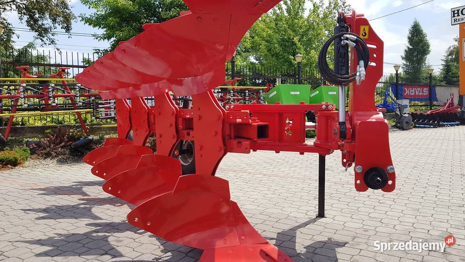 Pług obrotowy obracalny POM mały EUROMASZ Pługi Nowy Sącz