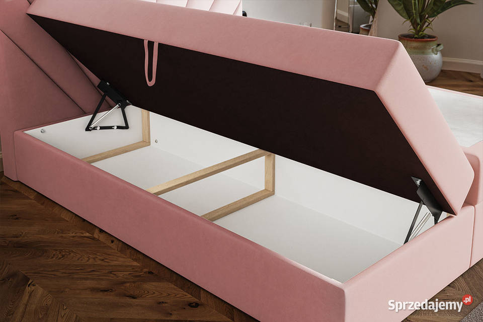 Łóżko kontynentalne ASPEN 120140160180x200 z Szczecin