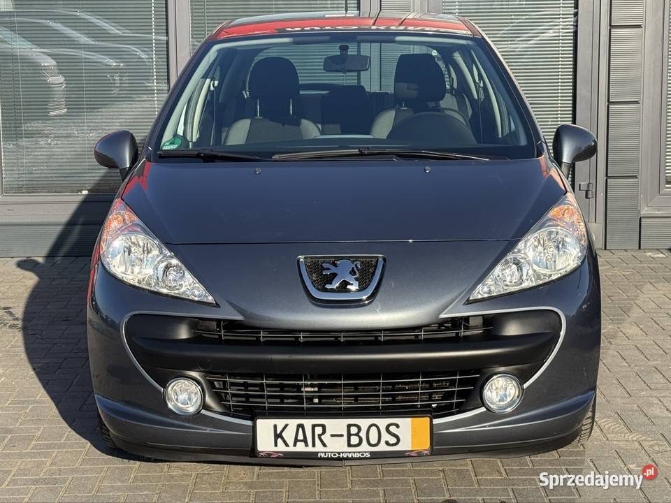 Peugeot 207 14 benzyna 75 PODGRZEWANE FOTELE Gurówko