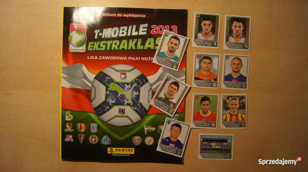 25 NAKLEJEK TMOBILE EKSTRAKLASA 2013 ALBUM Jelenia Góra