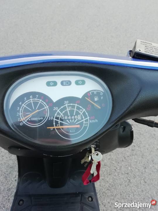 Sprzedam Skuter Kingway Koyot 50cc czterosuwowy łódzkie Gidle