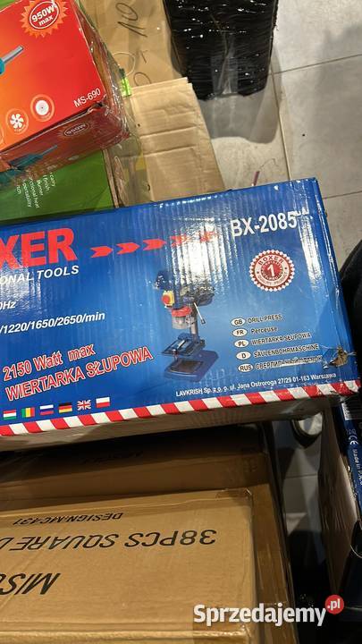 Wiertarka stołowa boxer Szczecin