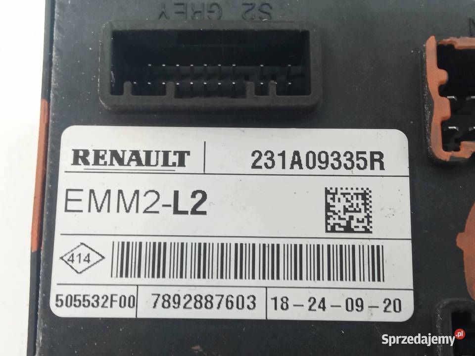 MODUŁ 231A09335R Dacia Duster II 20172024 świętokrzyskie
