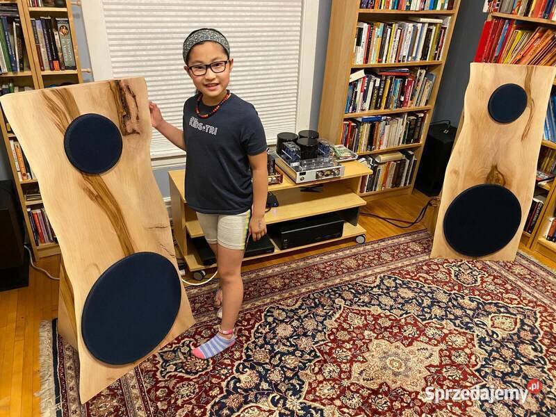 Open Baffle Live Edge Dipole Speakers with Pomieczyńska Huta
