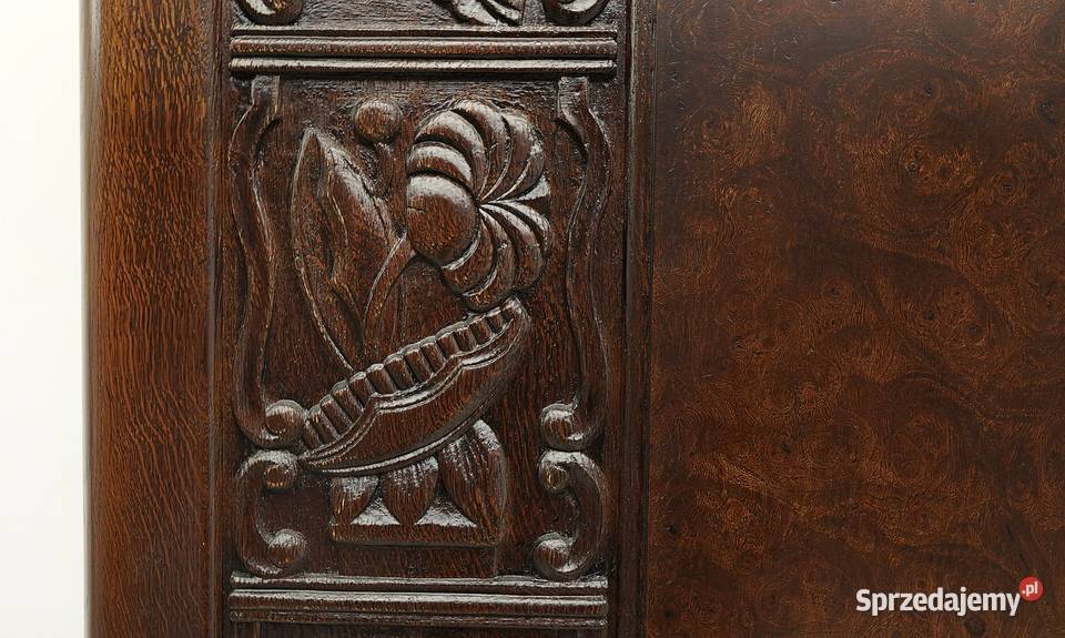 Gabinet w stylu art deco lata 30te renowacji wielkopolskie