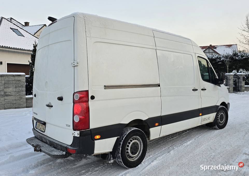 VW Crefter 20 TDI L2H3 Webasto 185 185000km lubuskie Gorzów Wielkopolski