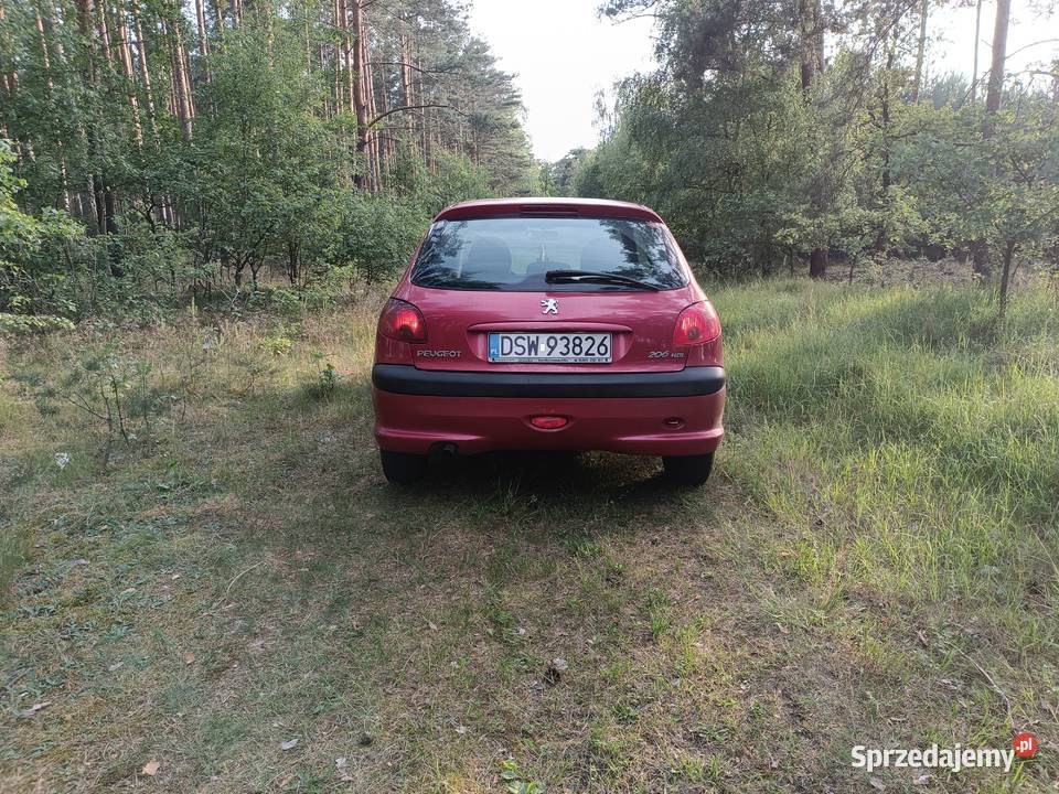 Peugeot 206 14 HDi lakier metallic Ścinawa