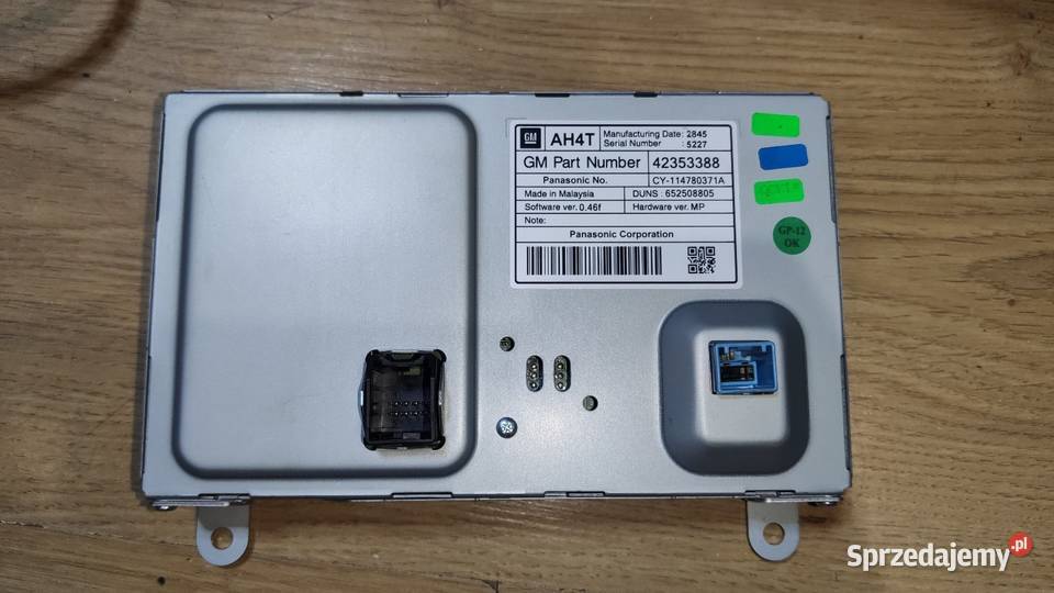 Ekran wyświetlacz radia Mokka A X 42353388 śląskie Bytom