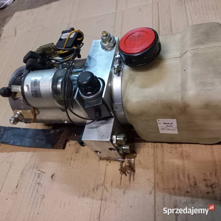 Agregat hydrauliczny pompa silnik 24V winda Mbb Przykona