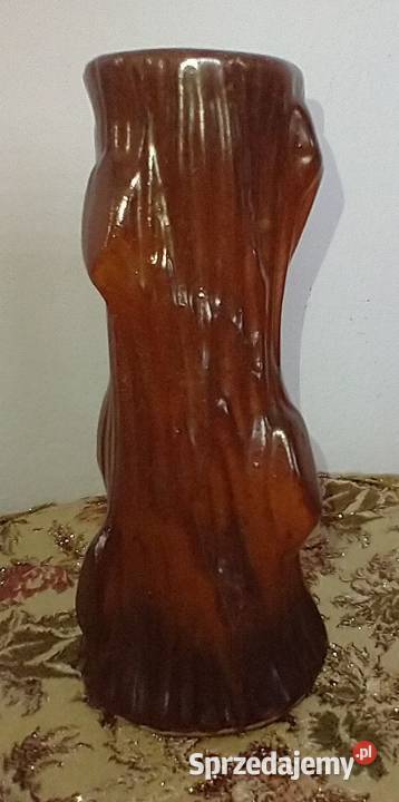 Wazon ceramiczny z okresu PRL Krotoszyn