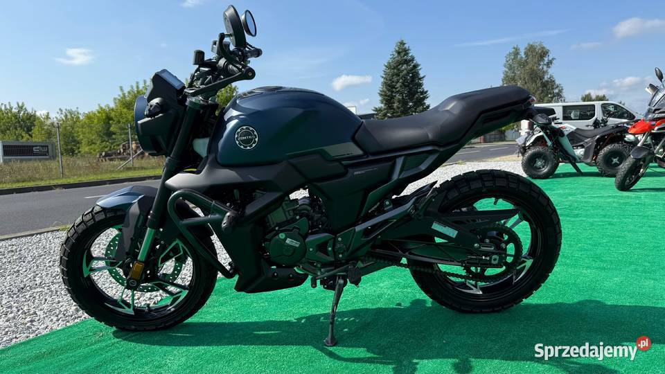 Zontes 125 G1 AluminiumNIEBIESKI benzyna Budzyń