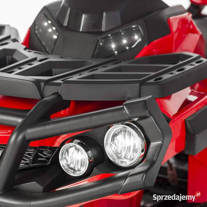 Quad ATV na akumulator 12V dzieci czerwony 2x45W Łopuszno
