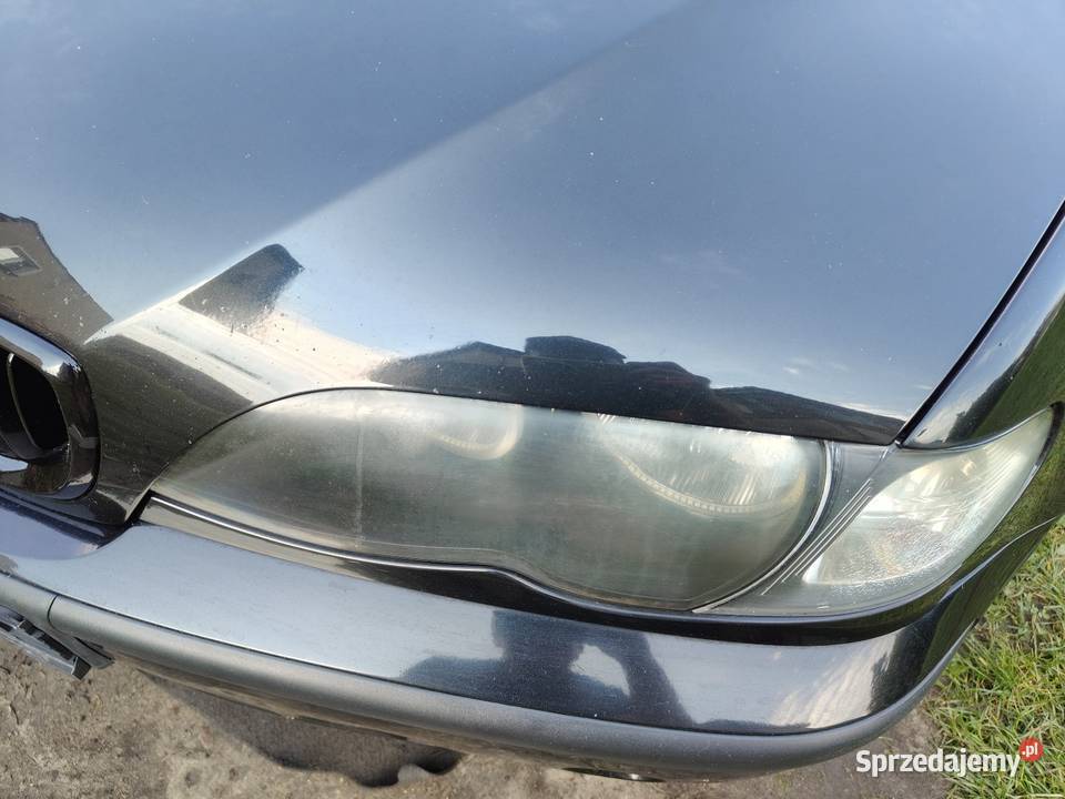 Bmw e46 lift maska przód Black sapphire metalic osobowe Aleksandrów Łódzki