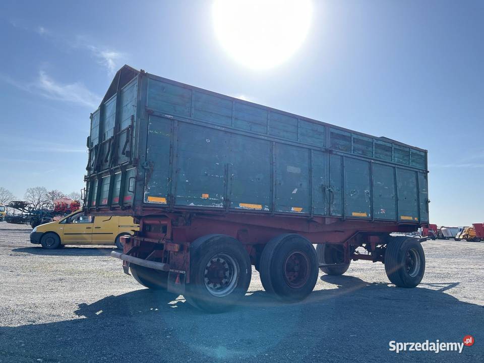 Przyczepa z wywrotem bocznym Kempf HKD16 TriA 3 Łomazy