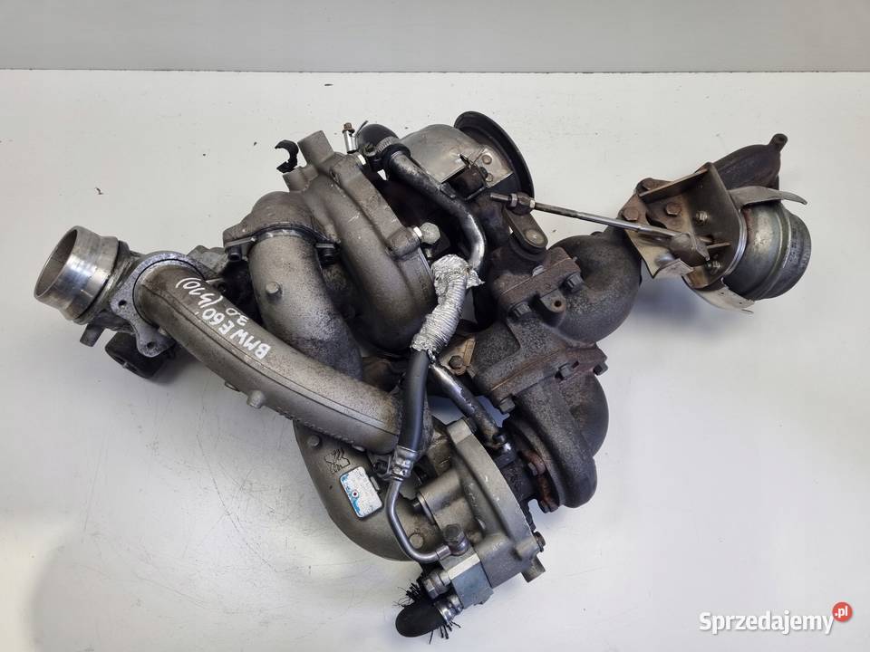 TURBOSPRĘŻARKA BMW E60 E61 30 D turbo BITURBO Chełm sprzedam