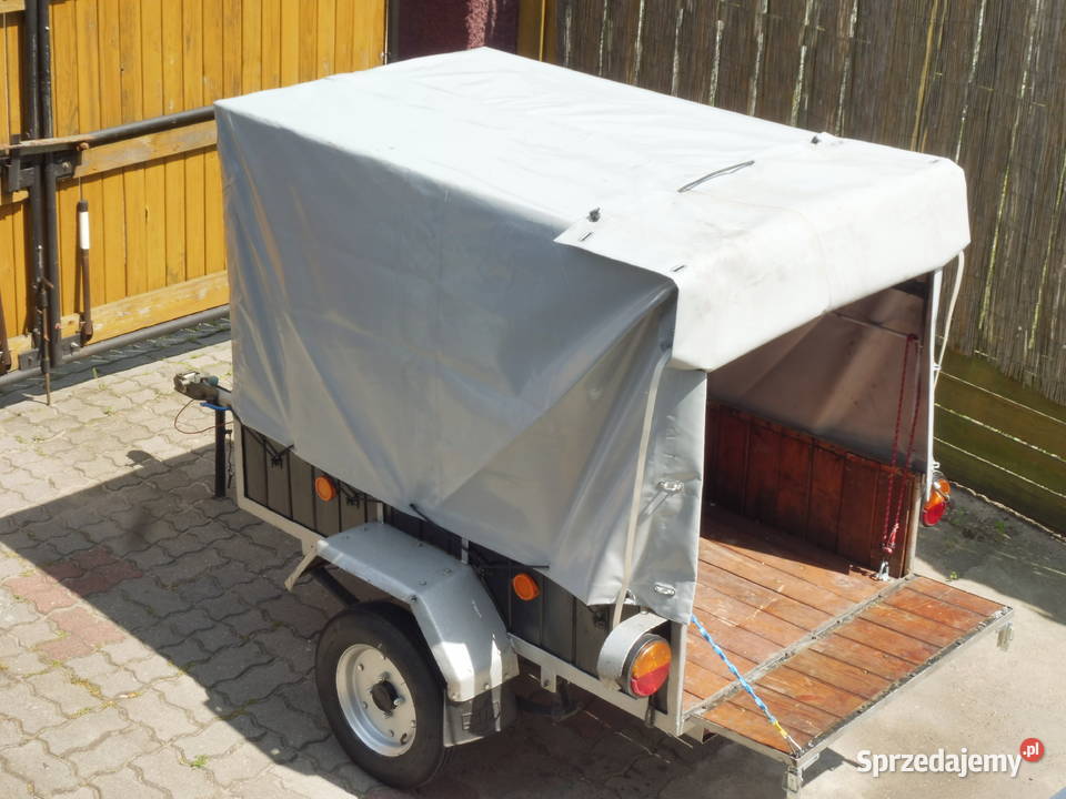 Przyczepka Lekka do 750 resor plandeka piękna Iława sprzedam