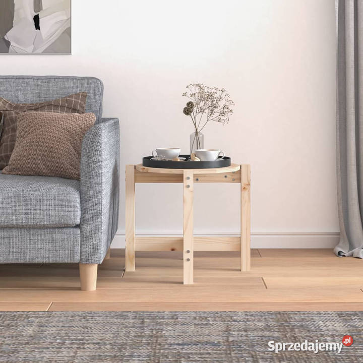 Stolik kawowy 525x45 lite drewno sosnowe Warszawa
