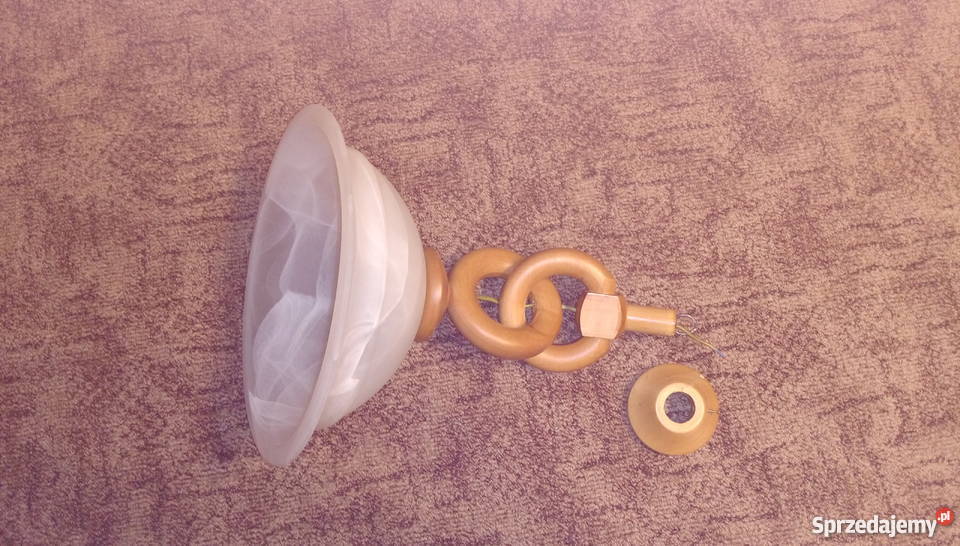 Lampa drewniana inny kolor Leszno