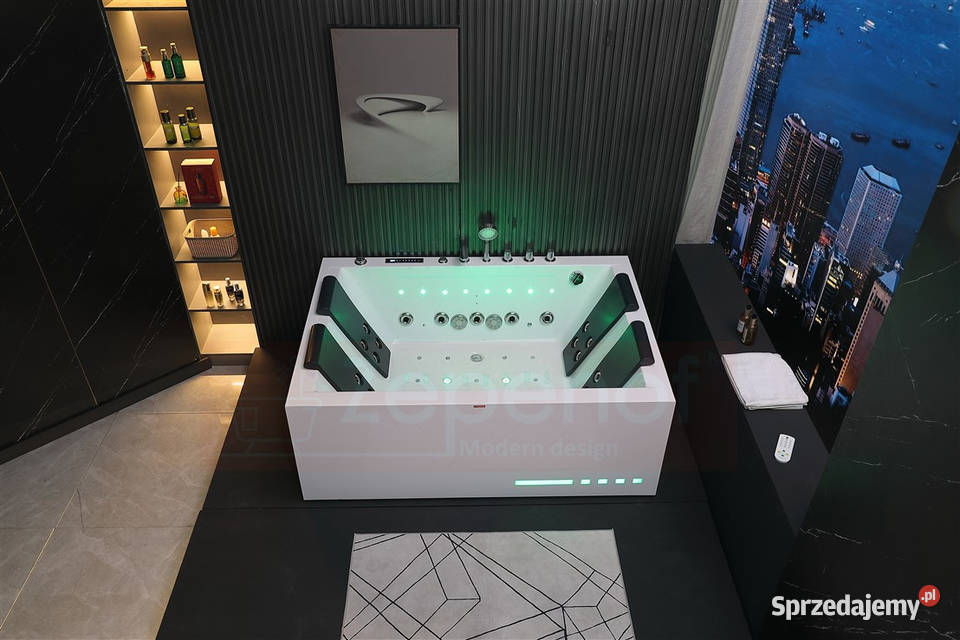 Wirujące dysze Wanna z hydromasażem EB876 Grabówka