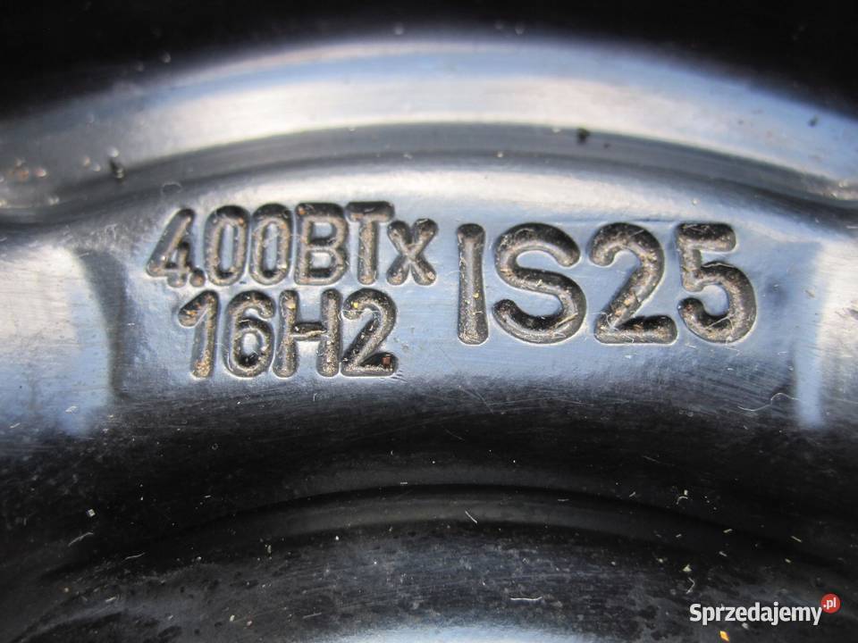 OPEL ASTRA J K koło dojazdowe 1157016 92M 5x105 Koła dojazdowe
