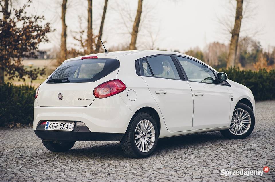 FIAT Bravo 2 biały 2012 przebieg 102700 90KM Gorlice sprzedam