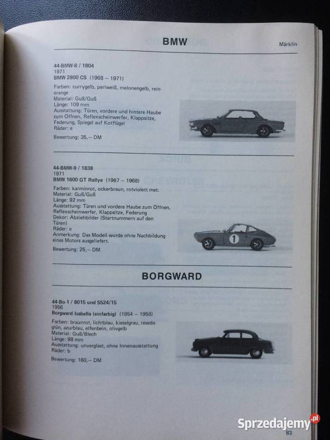 2793 Modellauto Katalog Szczecin sprzedam