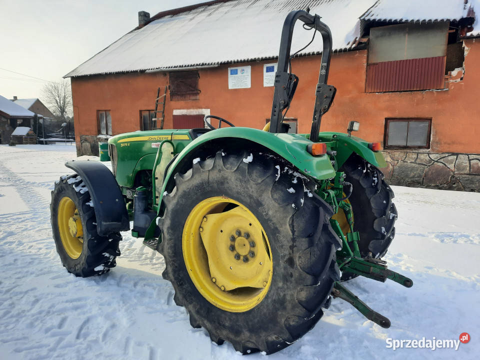 Ciągnik JOHN DEERE 5075E 4x4 1 właściciel 2011 r podlaskie Baliki