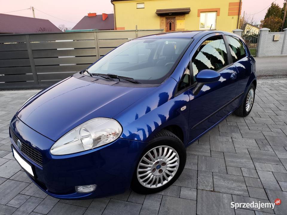 Fiat Grande Punto 14 Benzyna 2006 Klima Rok produkcji 2006 Jasło