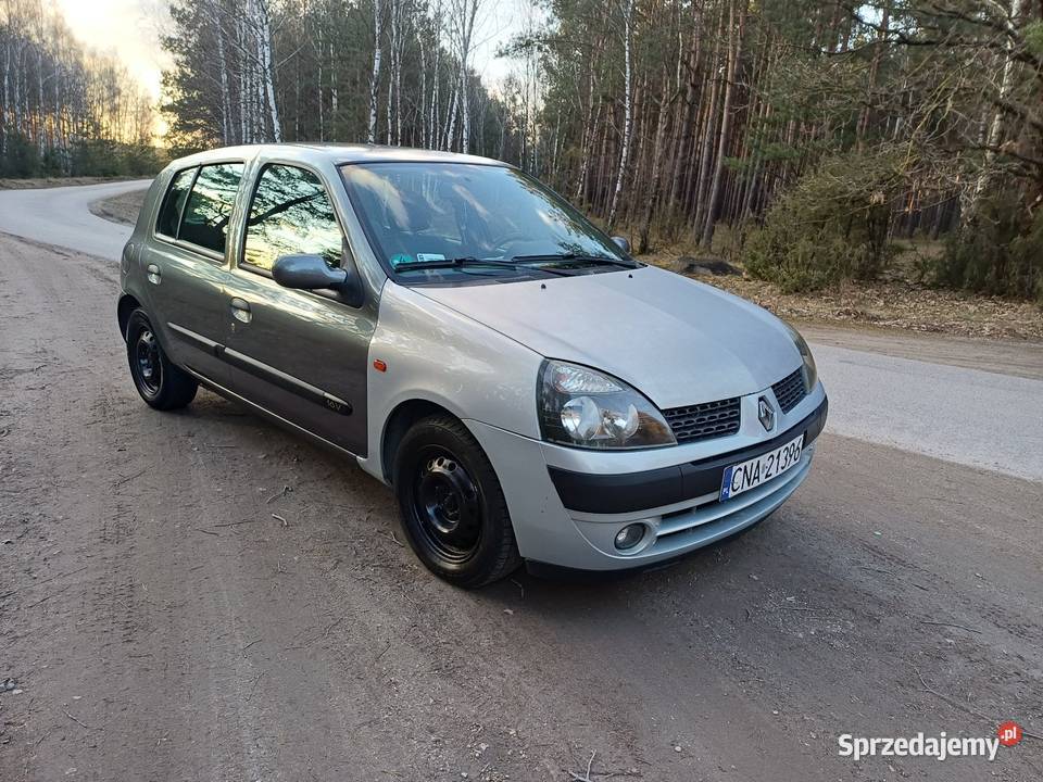Renault Clio 2 12 16V welurowa tapicerka Clio Szubin