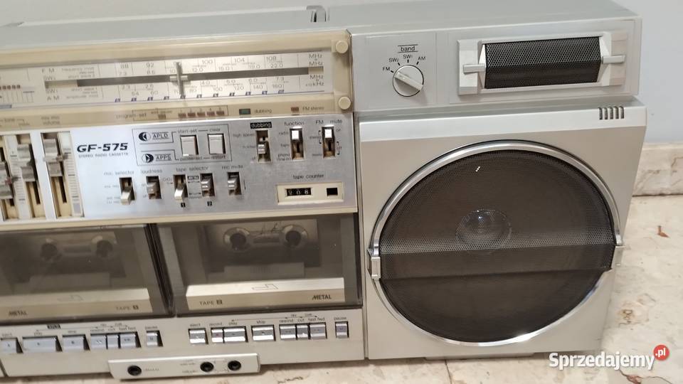Radiomagnetofon Sharp GF575 Poznań
