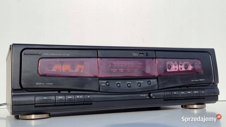 Soundwave Cassette Deck magnetofon DD 1400 wielkopolskie