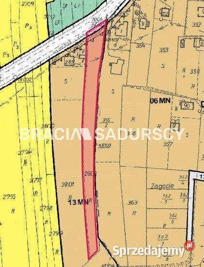 Grunt 3395m2 Nowa Wieś Szlachecka Lisiecka sprzedam
