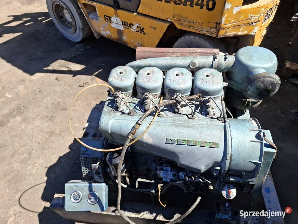 Silnik Deutz F4L 912 z Agregatu możliwość Targoszyn