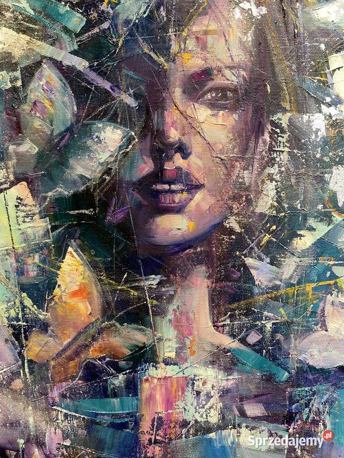 Pitsko Giennadij Niesamowita 80x70 obraz olejny Malarstwo Rumia sprzedam