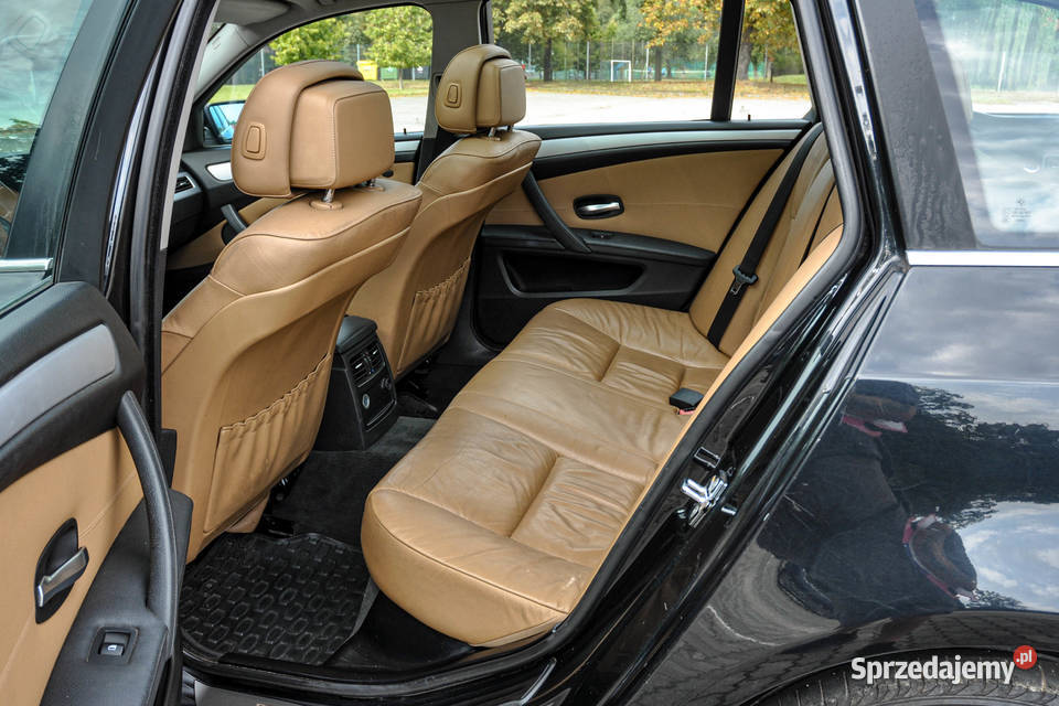 BMW Seria 5 Automat Lift 2009 r Skóry Wrocław