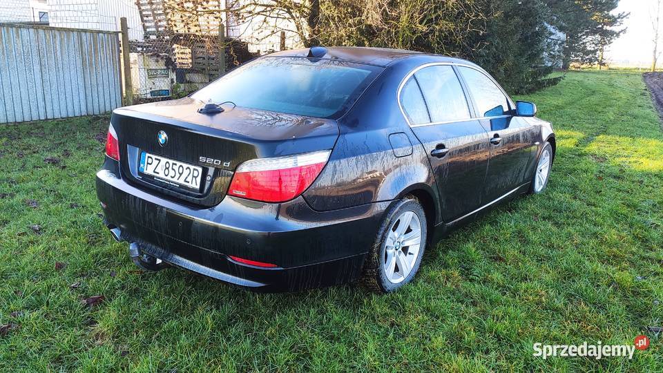 BMW 520D Sedan E60 2007r automat wielkopolskie sprzedam
