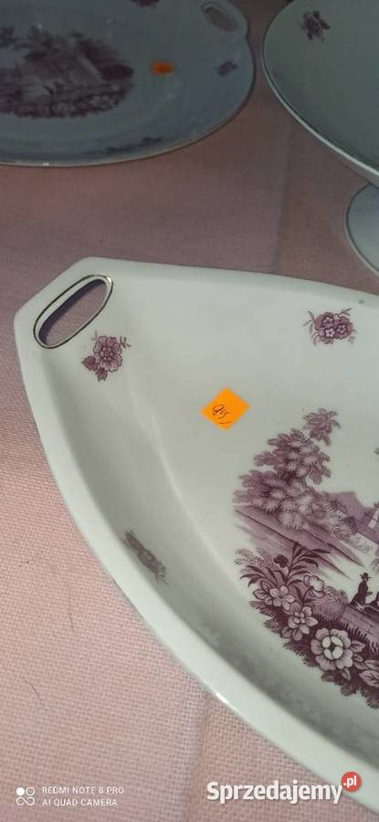 Patera Owalna Epiag Royal Czechoslovakia z lat Porcelana i szkło Gdańsk