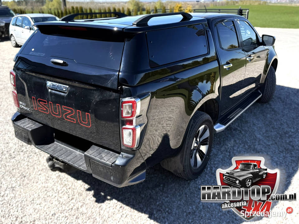 Zabudowa paki Hardtop Isuzu D 2020 Szyby uchylne osobowe warmińsko-mazurskie Pasłęk