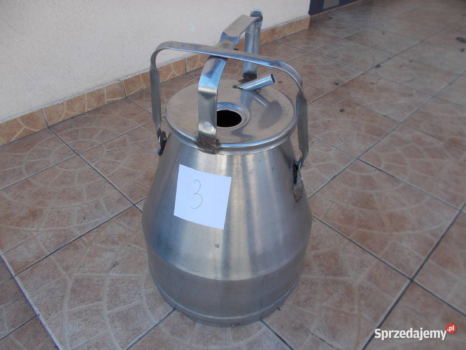 konwia konwie bańka do mleka bimber dojarka Rolnictwo Biskupice