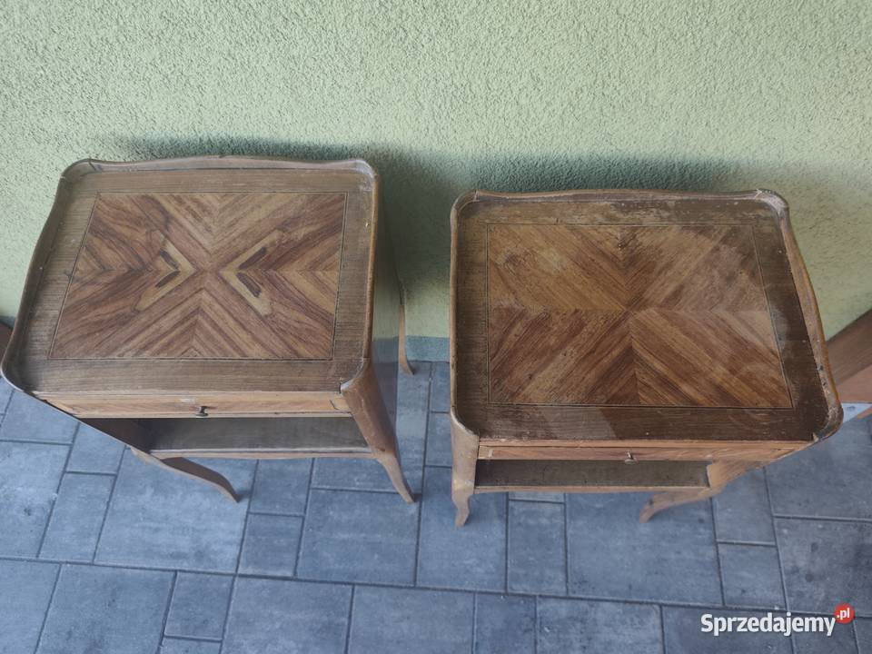 Szafki nocne Ludwik XV Francja wielkopolskie Budzyń