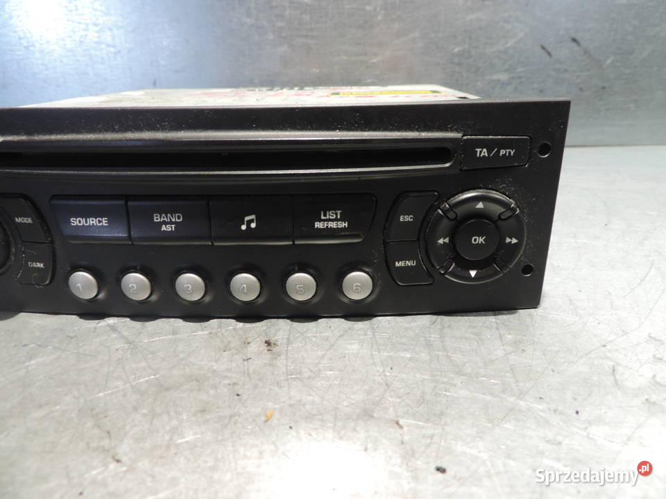 RADIO PEUGEOT 307 FL