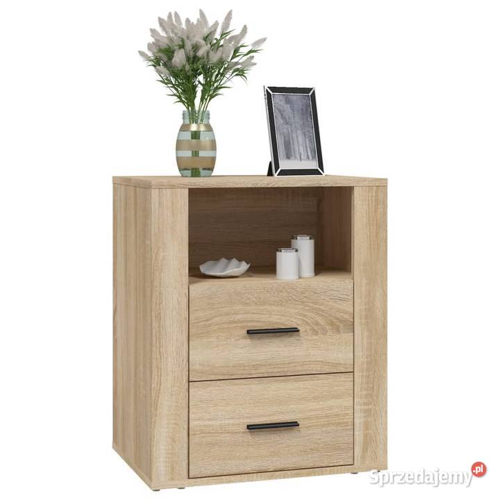 vidaXL Szafka nocna dąb sonoma 50x36x60 mazowieckie Warszawa
