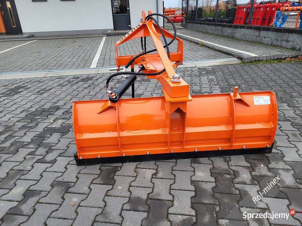 Wzmocniony PŁUG DO ŚNIEGU Bielik OBROTOWY do