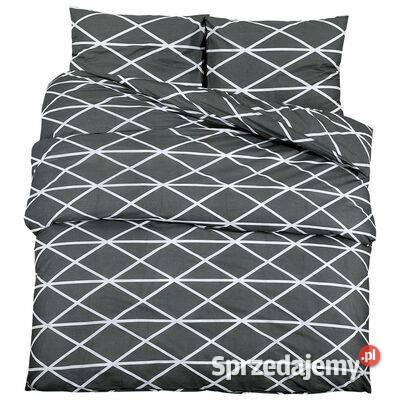 vidaXL Zestaw pościeli szary 220x240 Warszawa sprzedam