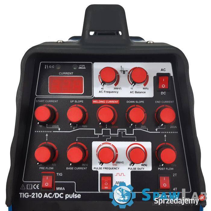 Sherman TIG 210 ACDC pulse Krotoszyn