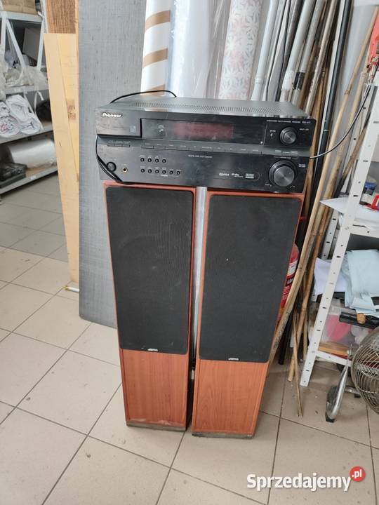 Sprzedam amplituner z głośnikami Elektronika łódzkie Zgierz