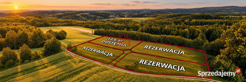 sprzedaży działki Ropczyce 1266m2 24m podkarpackie sprzedam