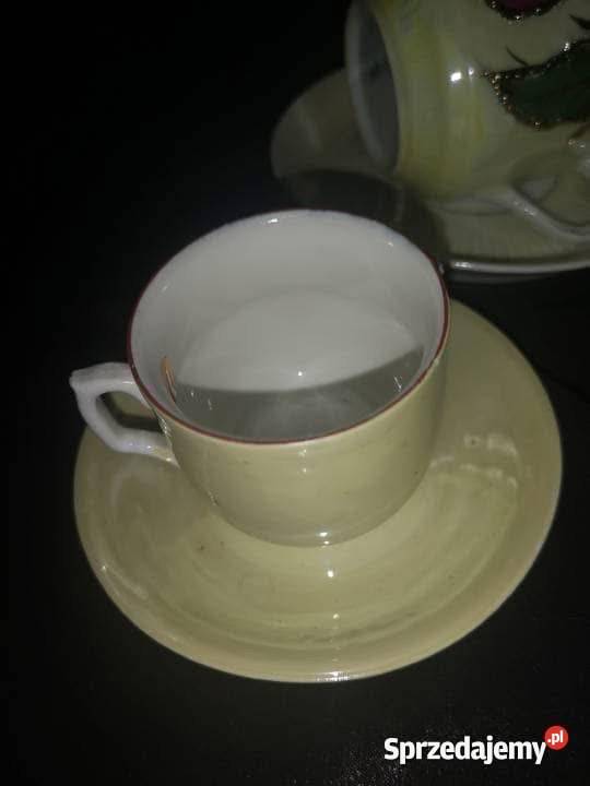 Filiżanka Opalizowane z wypukłym dekorem Porcelana i szkło Gdańsk