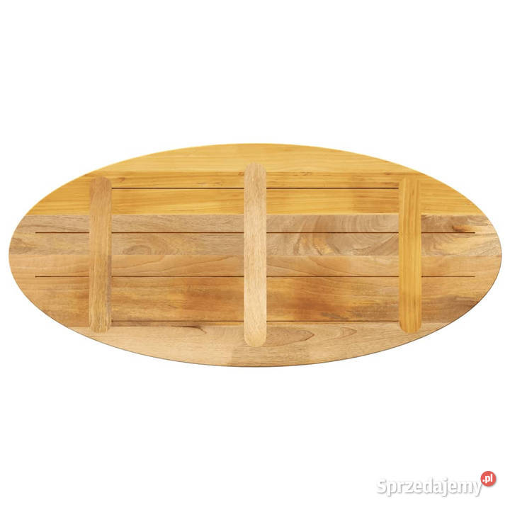 Blat stołu 110x40x25 owalny lite drewno mango sprzedam